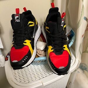 Fila sneakers size 12  worn but well kept no box